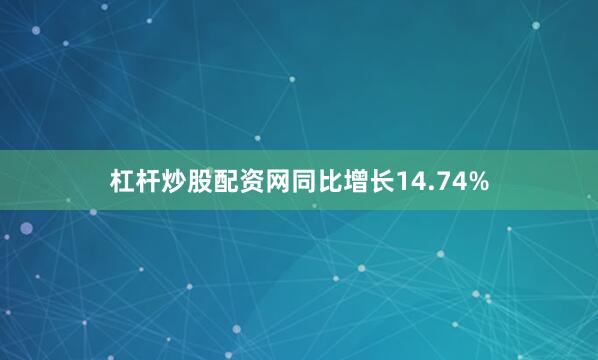 杠杆炒股配资网同比增长14.74%